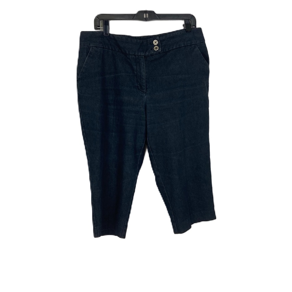 apostrophe capris dark blue Denim Crop Pants 14p
